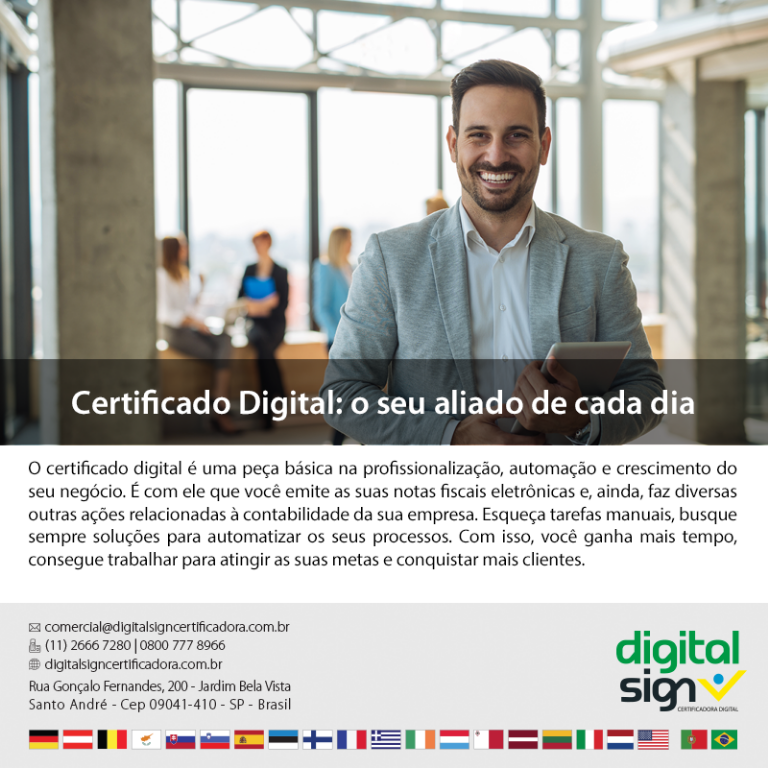 Certificado Digital: o seu aliado de cada dia